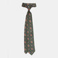 Patterned Greens Tie